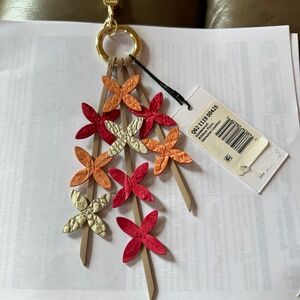 NWT Brahmin Golden rod Bag charm
